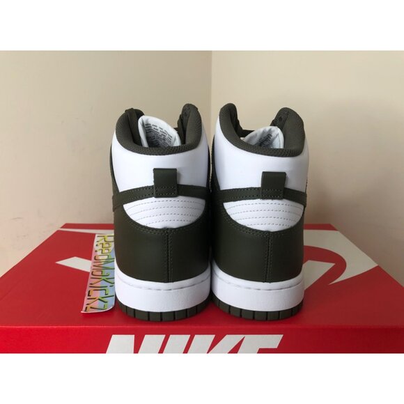 Nike Dunk High White Cargo Khaki mens 11.5us - Picture 4 of 5